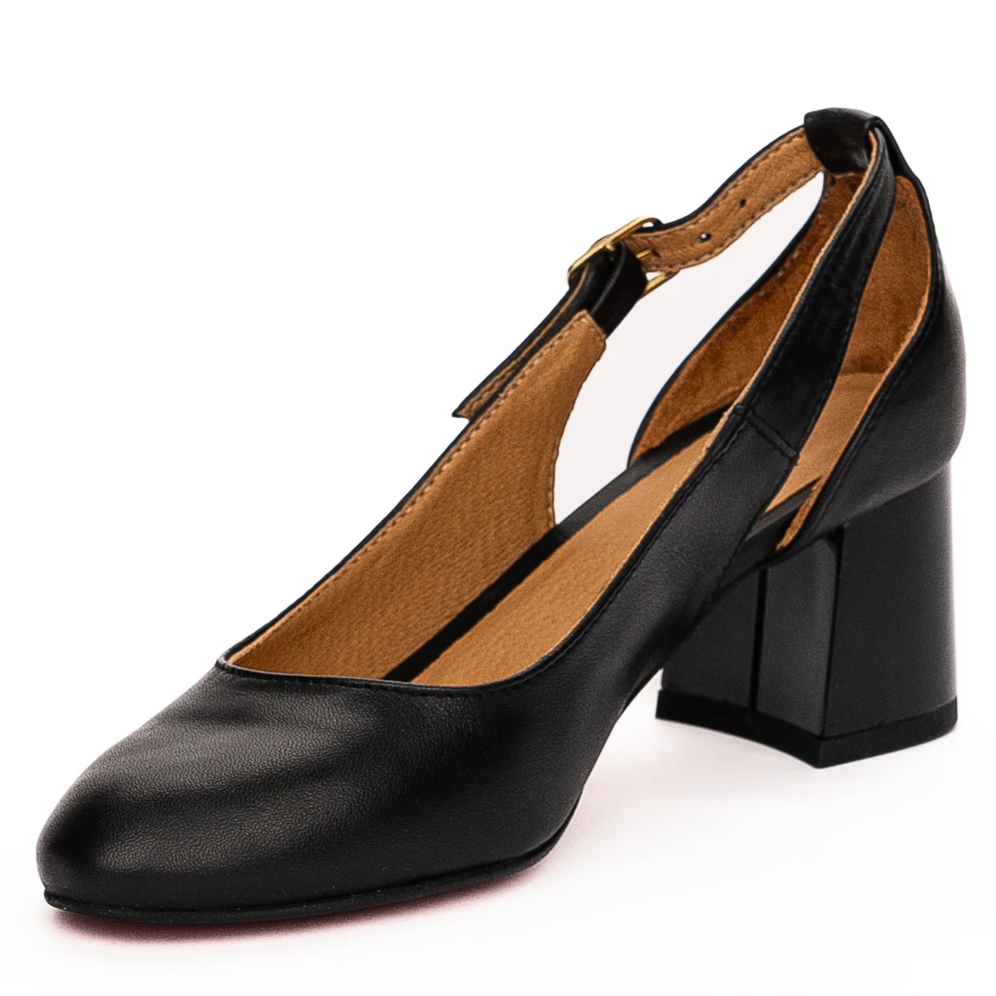 Sandale dama din piele naturala neagra 13286 - Image 3