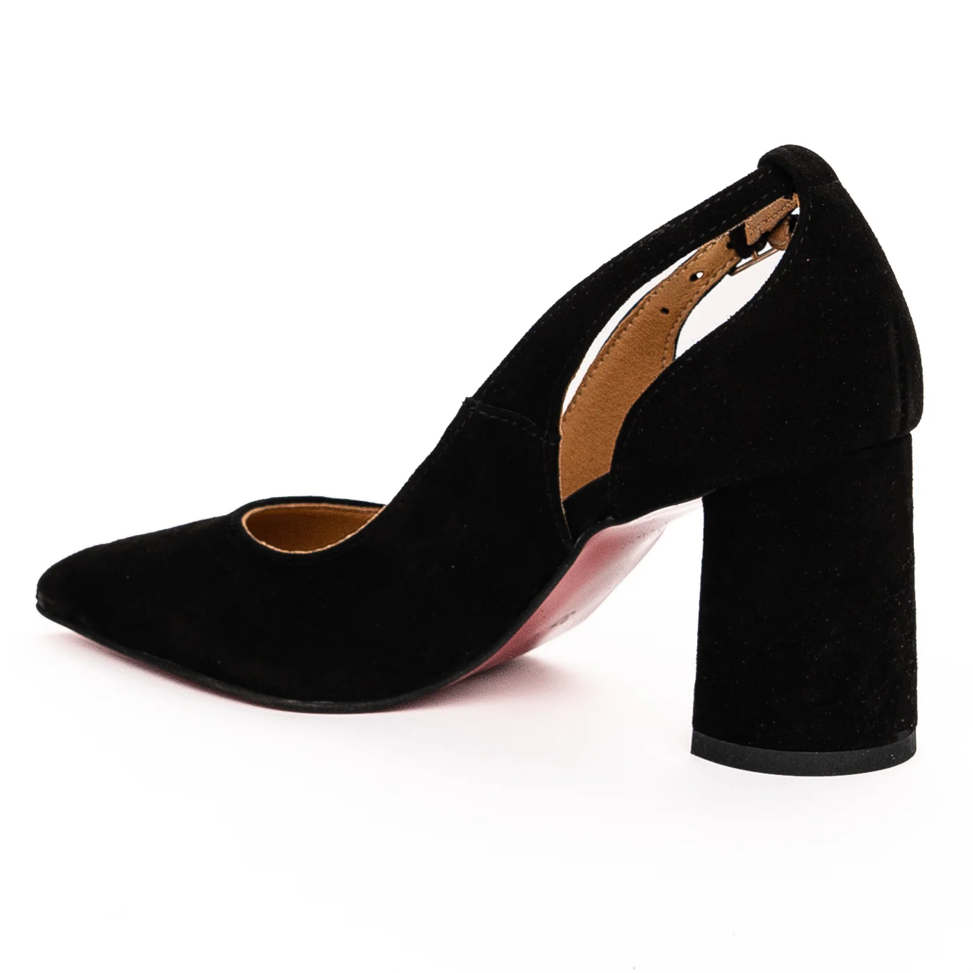 Sandale dama din piele naturala neagra 13290 - Image 2