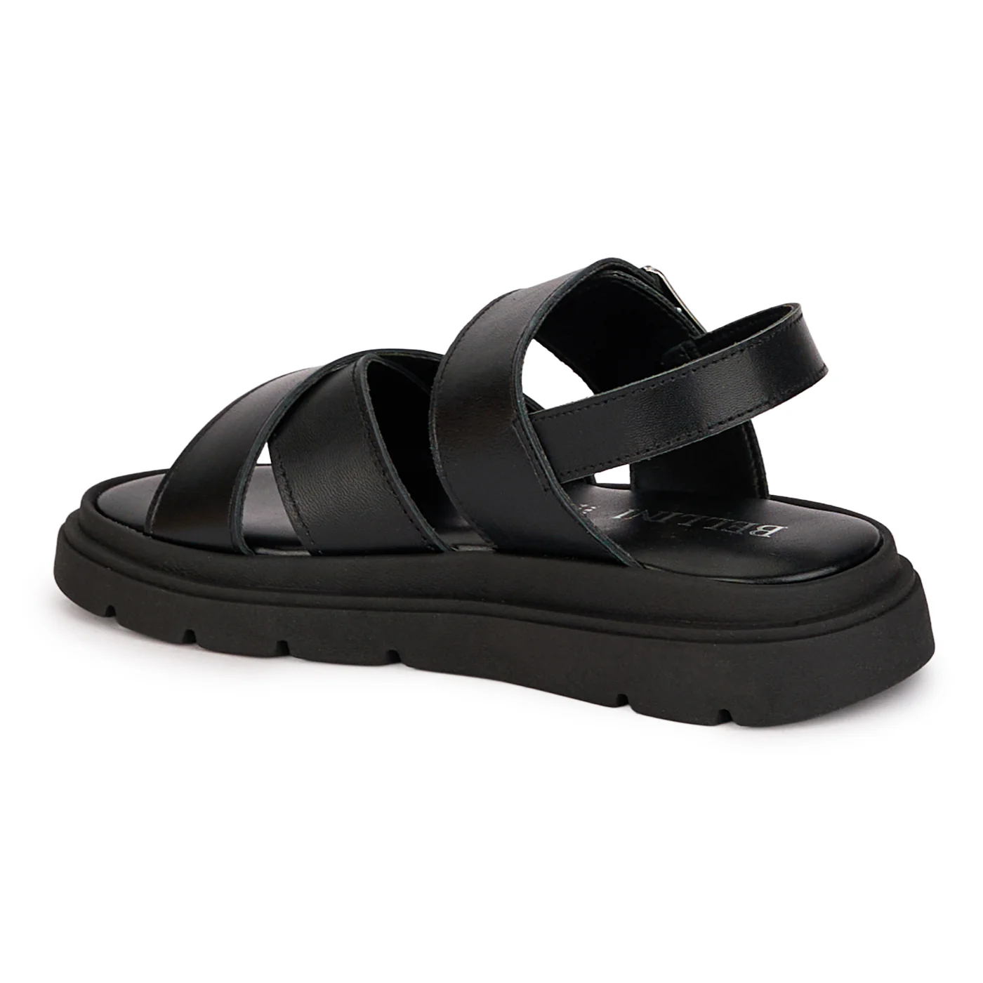Sandale dama din piele naturala neagra 18570 - Image 2