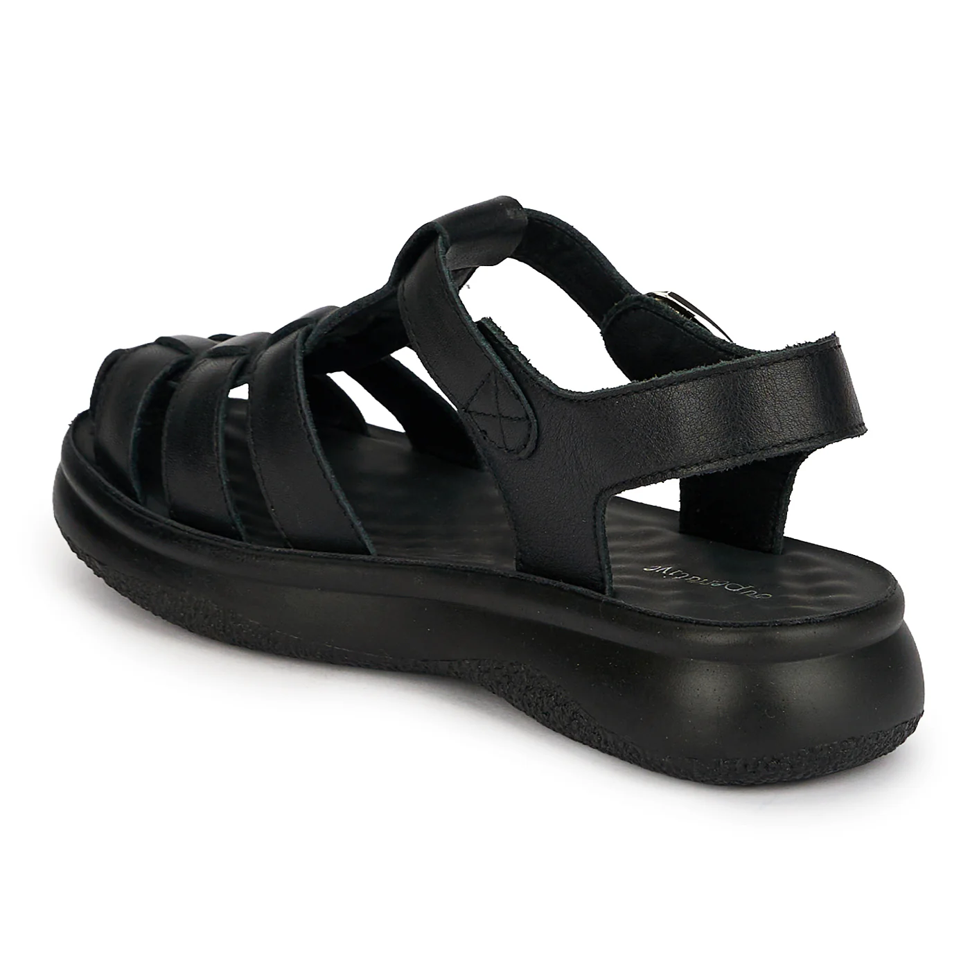 Sandale dama din piele naturala neagra 19755 - Image 2