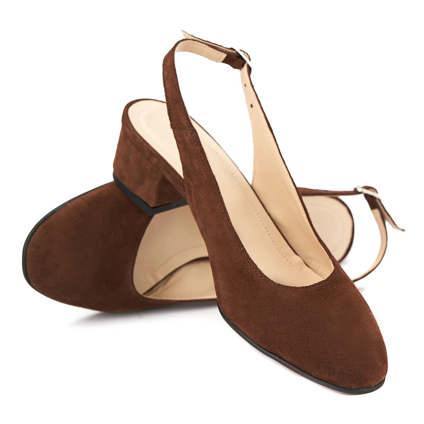 Sandale elegante din piele naturala cu toc mic 5265 - Image 4