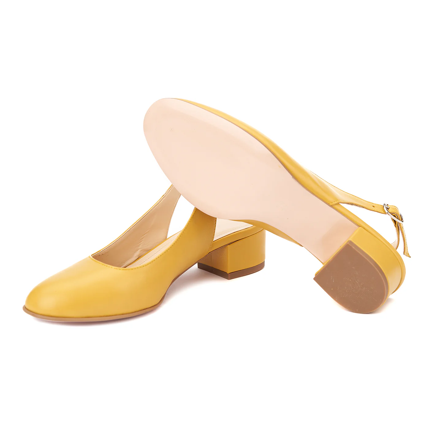 Sandale elegante din piele naturala cu toc mic 5266 - Image 3