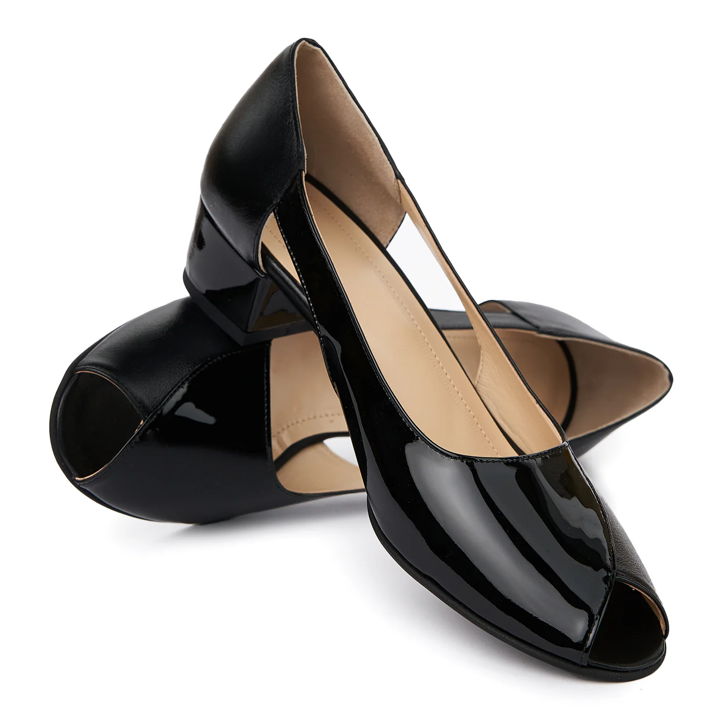 Sandale elegante din piele naturala cu toc mic 5584 - Image 4
