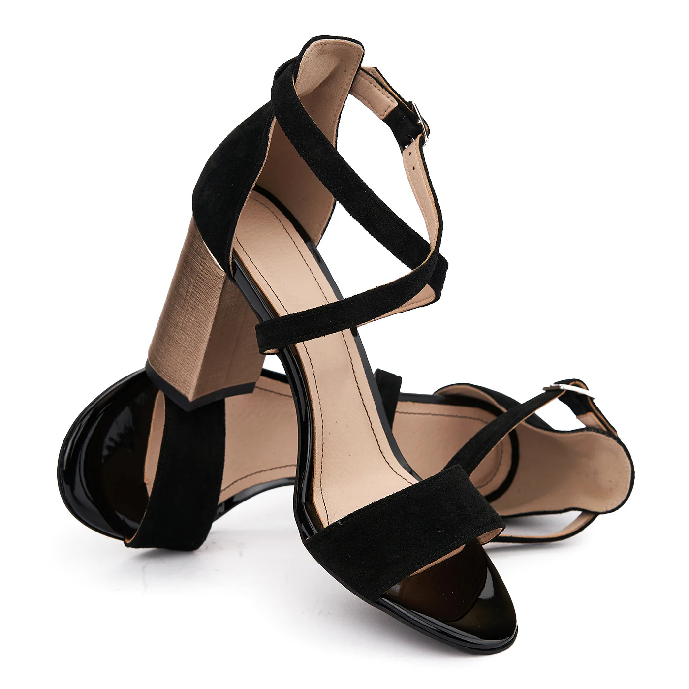 Sandale Elegante Din Piele Naturala Model 5469 - Image 3