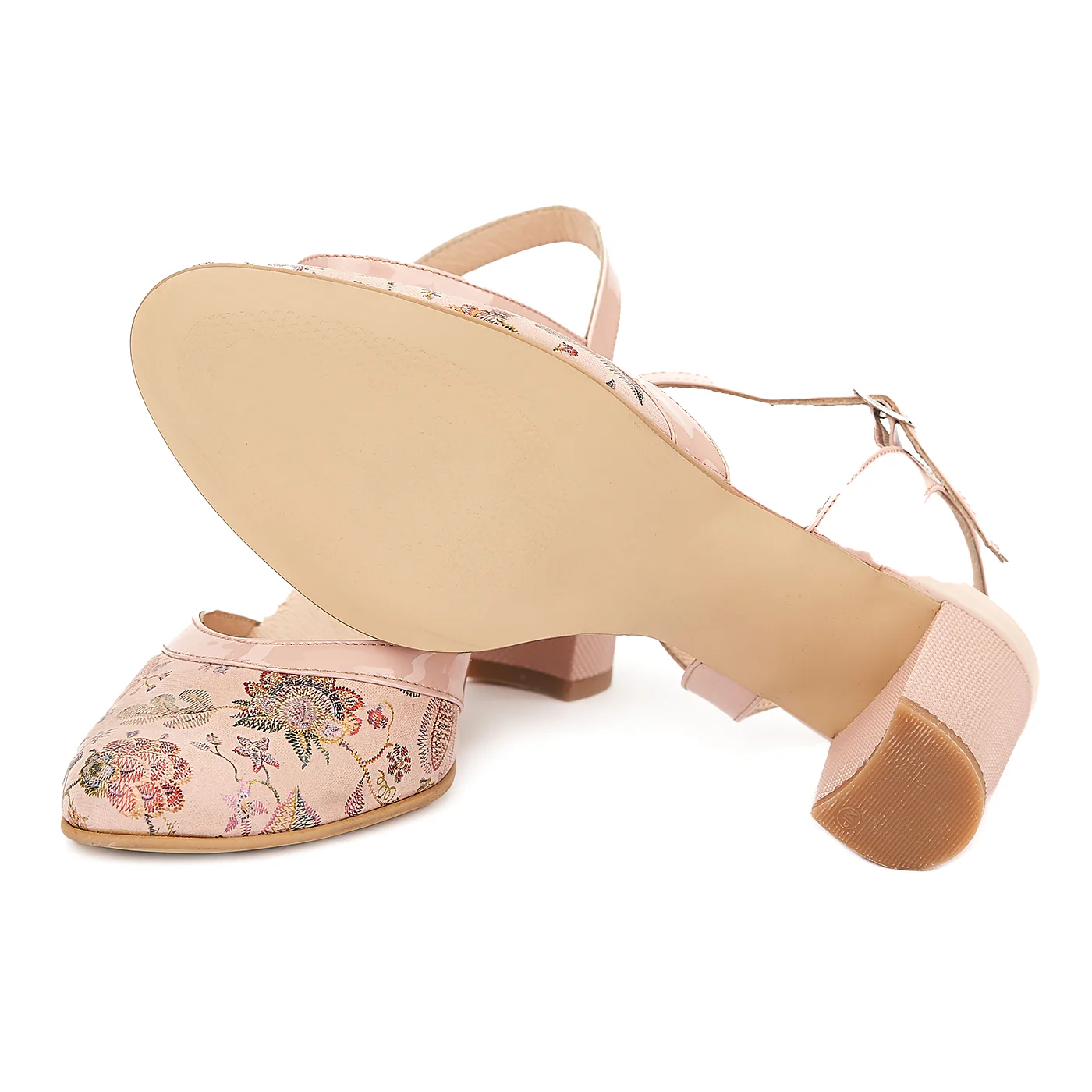 Sandale elegante din piele naturala bej 5029 - Image 3